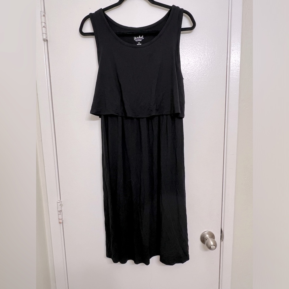 Isabel Maternity by Ingrid & Isabel Black Dress
